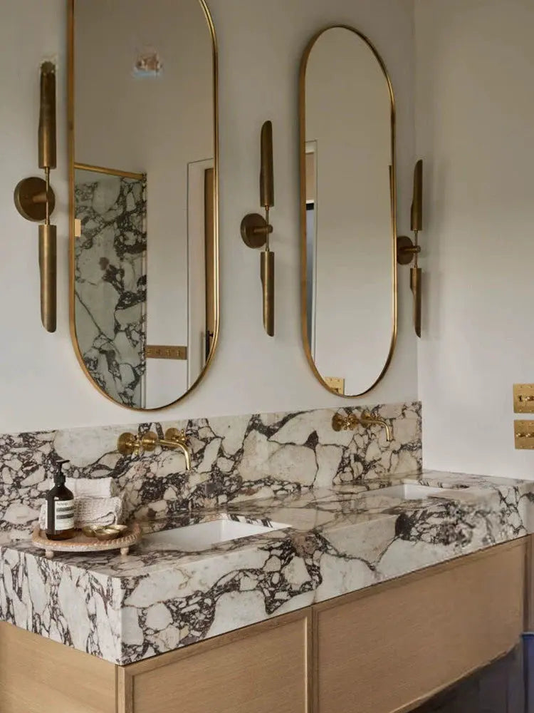 Denney Bulgari Integrated Double Basin Bathroom Cabinet