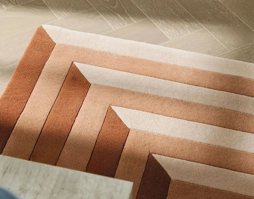 Mélisande Minimalist Geometric Coffee Table – Handmade Custom Design