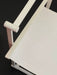 Radboud van Beekum FM61 Armchair: White Fabric, Sleek Metal Frame