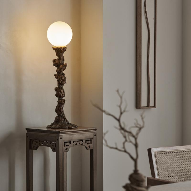 Artemis Wabi-Sabi Candlestick Zen Table Lamp