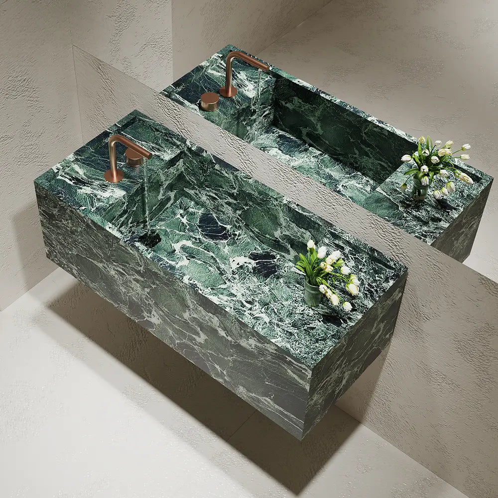 Marcus Amazon Green Wall-Mounted Sink