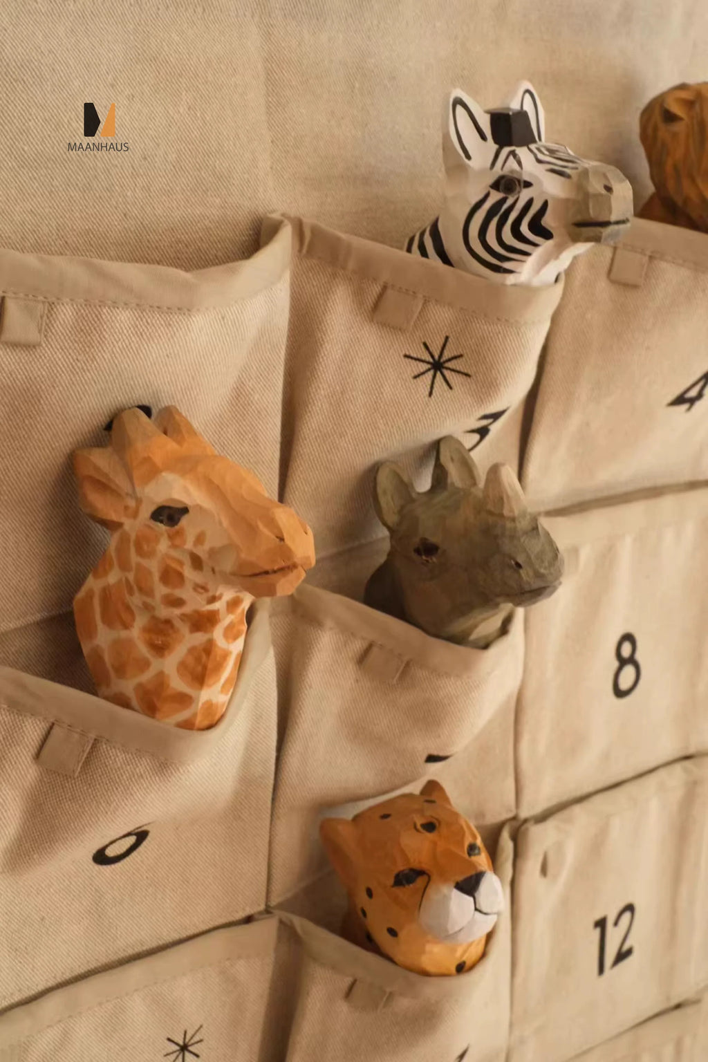 Amédée Living Animal Head Wall Hook
