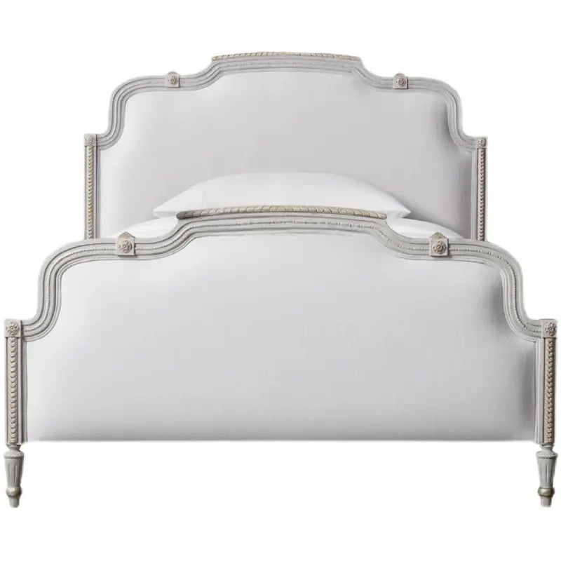 Lorenzo Simple Luxury Carved Wooden Bed