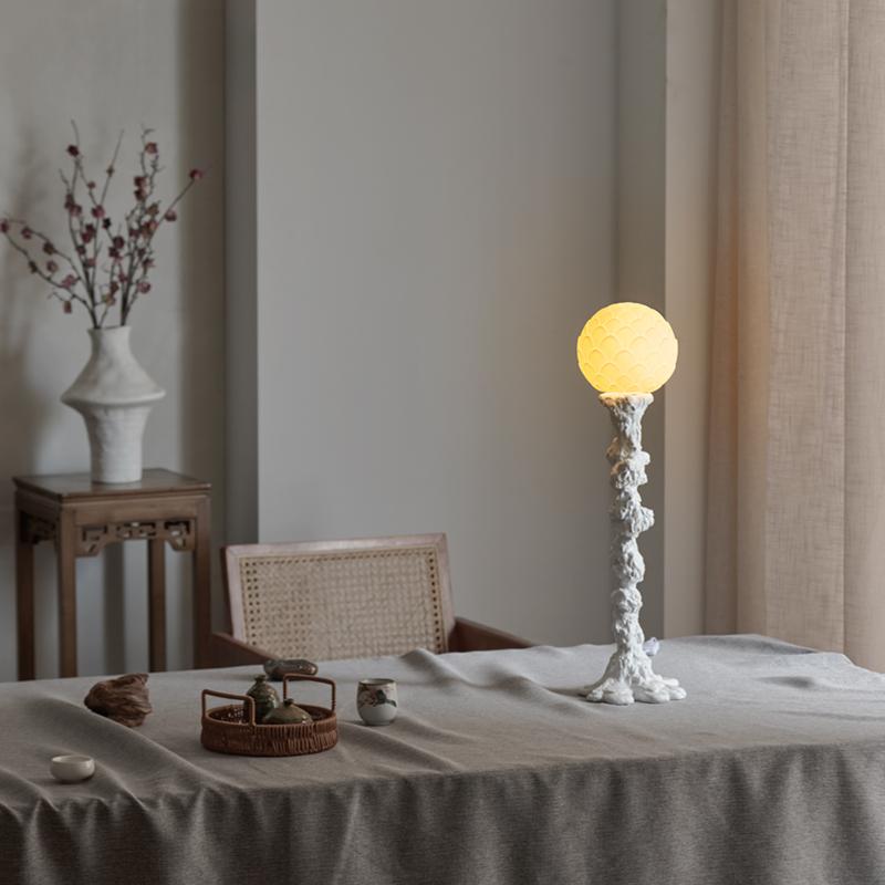 Artemis Wabi-Sabi Candlestick Zen Table Lamp