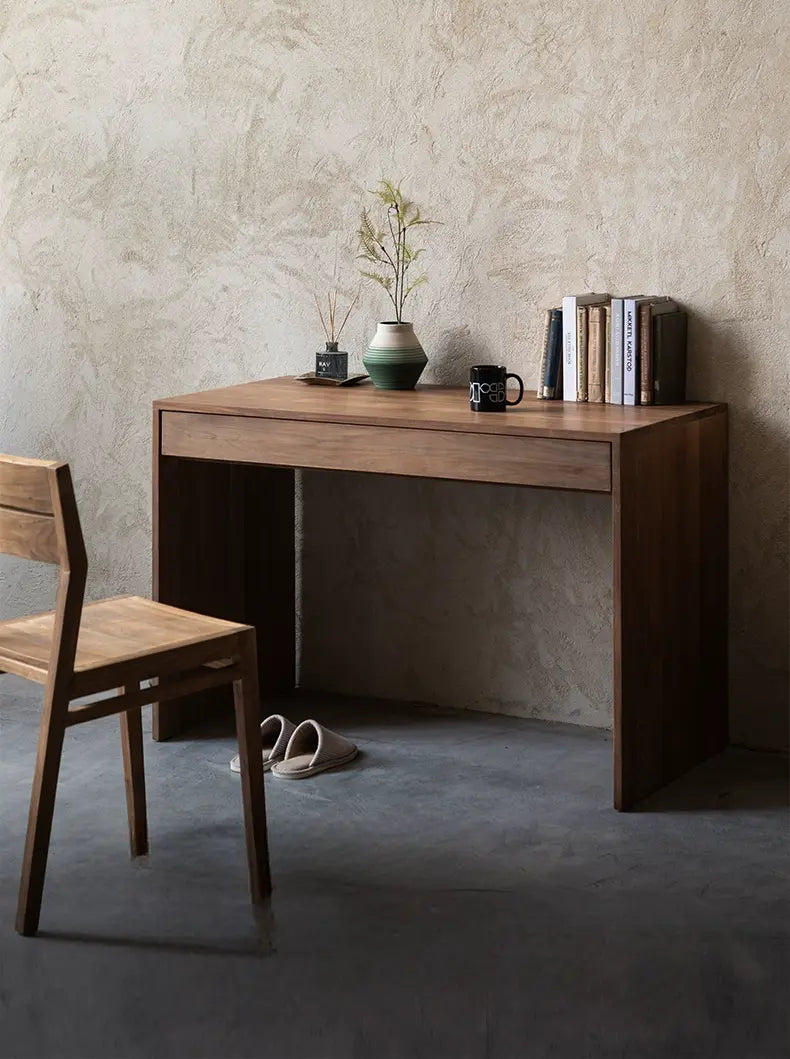 Samuele Pure Teak Wood Student Bedroom Desk