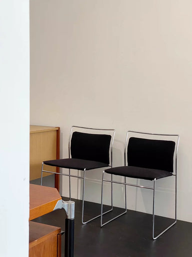 Elegant Italian-Made Kazuhide Takahama 70s Modernist Dining Chair for Stylish Interiors