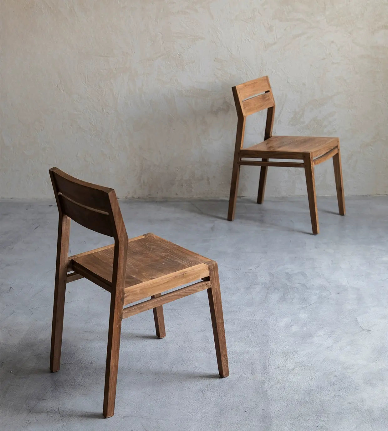 Peregrine Pure Teak Wood Classic Dining Chair