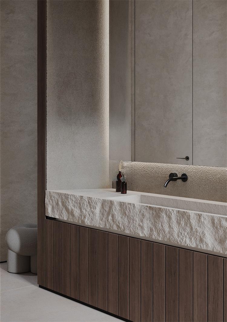 Alyssa Wabi-Sabi Wall-Mounted Double Basin