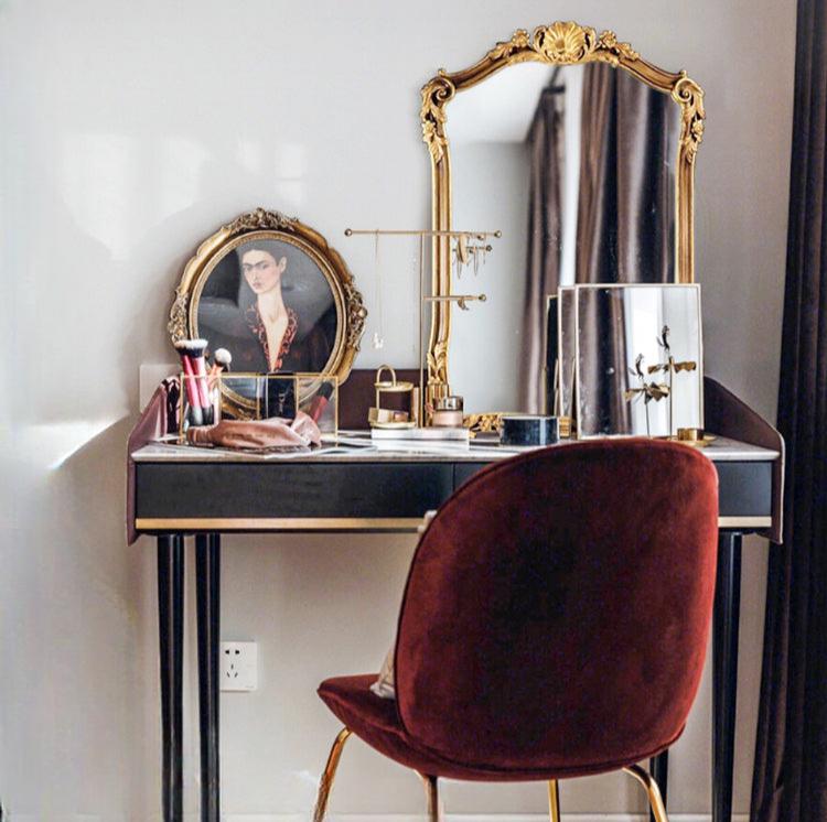 Emilia Retro Wall Bathroom Mirror