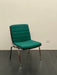 Vintage Drabert 1970s German Lake Green Wool Fabric Lounge Chair Mid-Century