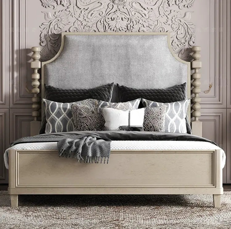 Arabelle Elegant Solid Wood Canopy Bed