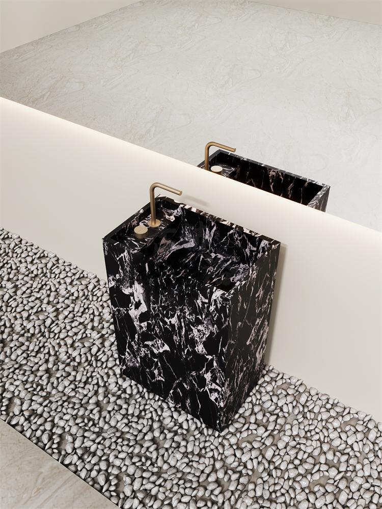 Kinsley Yellow Travertine Marble Sink