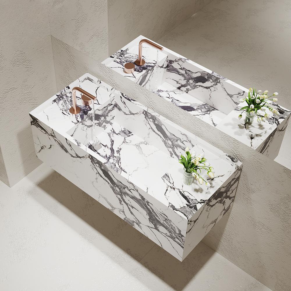 Marcus Amazon Green Wall-Mounted Sink
