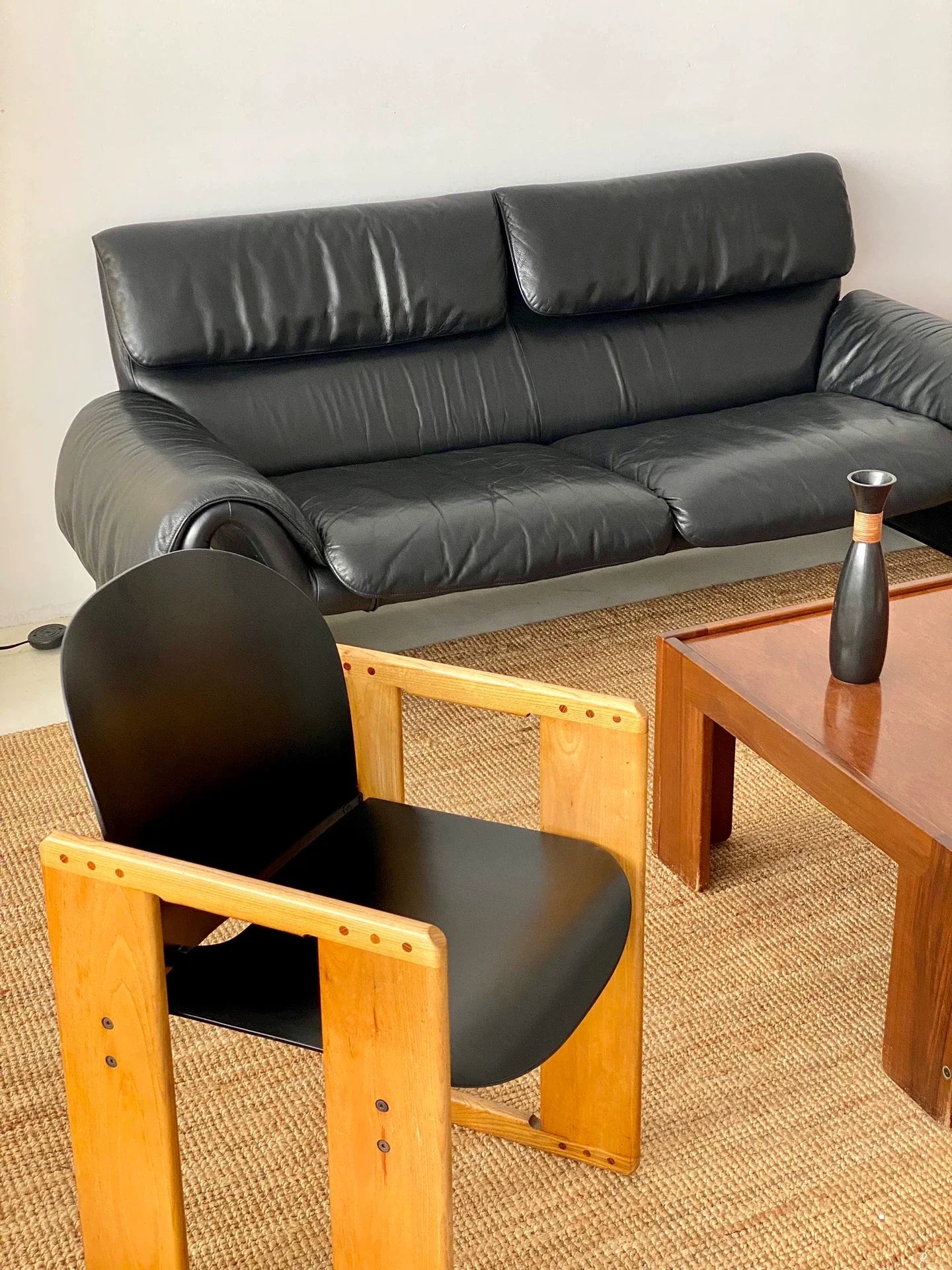 Vintage 1980s B&B Italia Dialogo Chair by Afra Tobia Scarpa