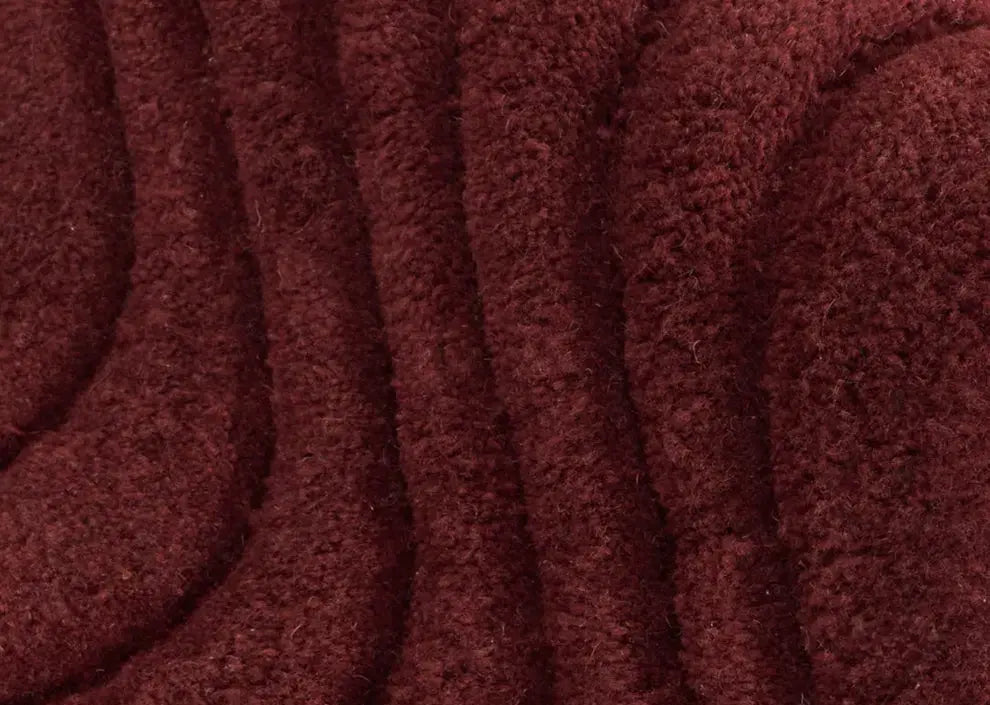 Cosette Luxury Hand-Woven Red Carpet – Formaldehyde-Free Design