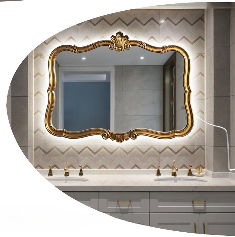 Sarah Carved Smart Vanity Mirror