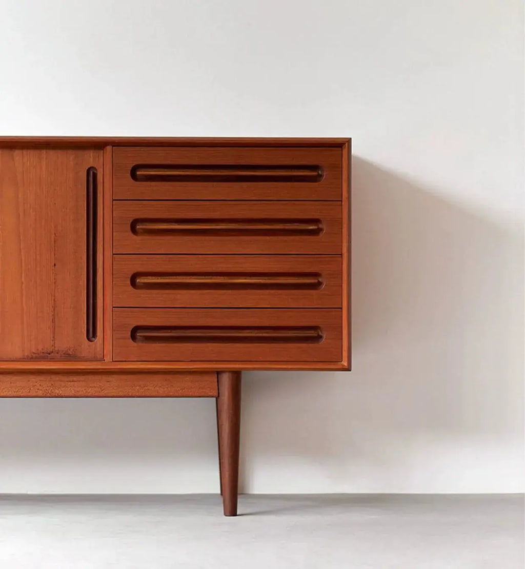 Wilbur Compact Danish TV Cabinet with Drawers
