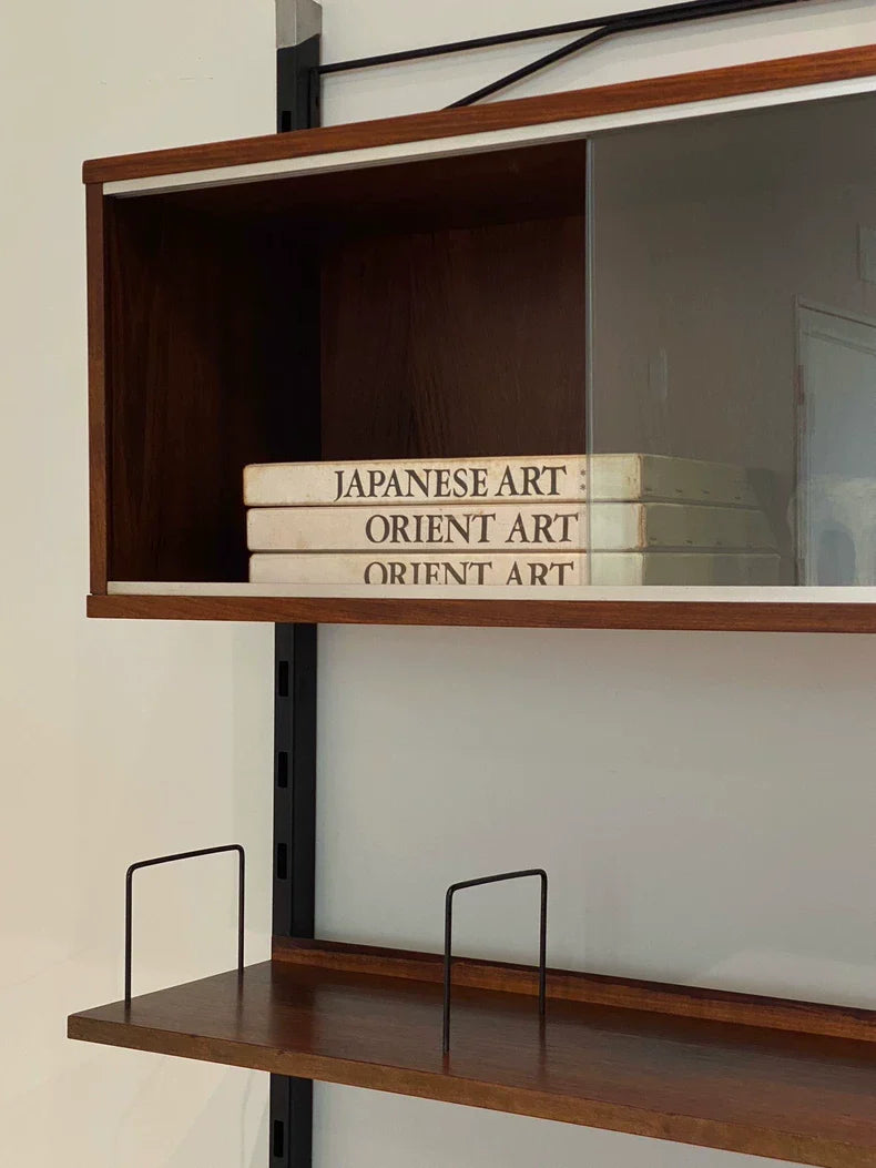 Iconic Ico Parisi 1957 Urio Modular Rosewood Wall System