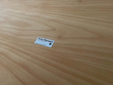 Vintage 1990s Fritz Hansen Beech Rectangular Dining & Desk Table