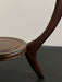 Authentic 1950s Italian Mid-Century Teak Wood Round Coffee Table