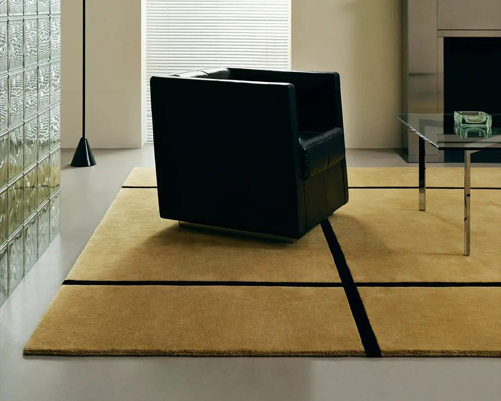 Théodore Handmade Lattice Carpet – Retro Nordic Design