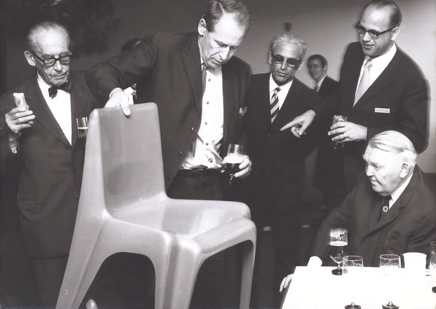 Classic 1970s Fiberglass Yellow Dining Chair by onemorechair