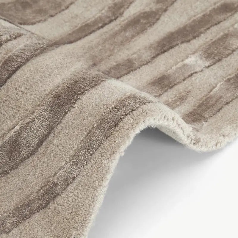 Ambrose Luxury Retro Wood Grain Carpet – Custom French Style Design