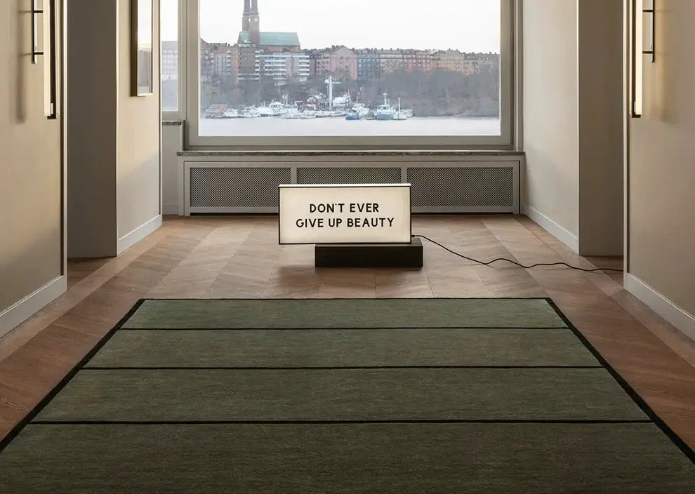 Ignatius Handmade Plaid Carpet – High-End Nordic Design