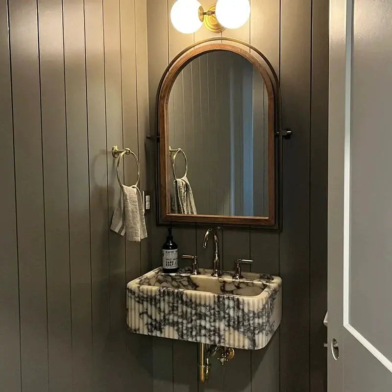 Guillaumette High-End Bulgari Marble Basin