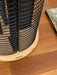 Vintage 1980s Techpoint Memphis Style Rotating CD Rack Side Table Stool