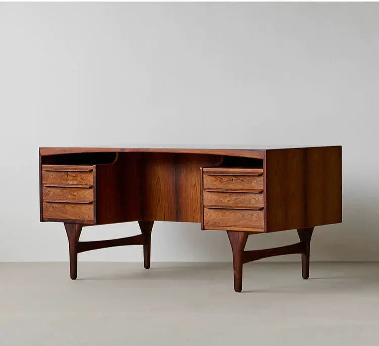 Simone Solid Wood Cherry Computer Desk
