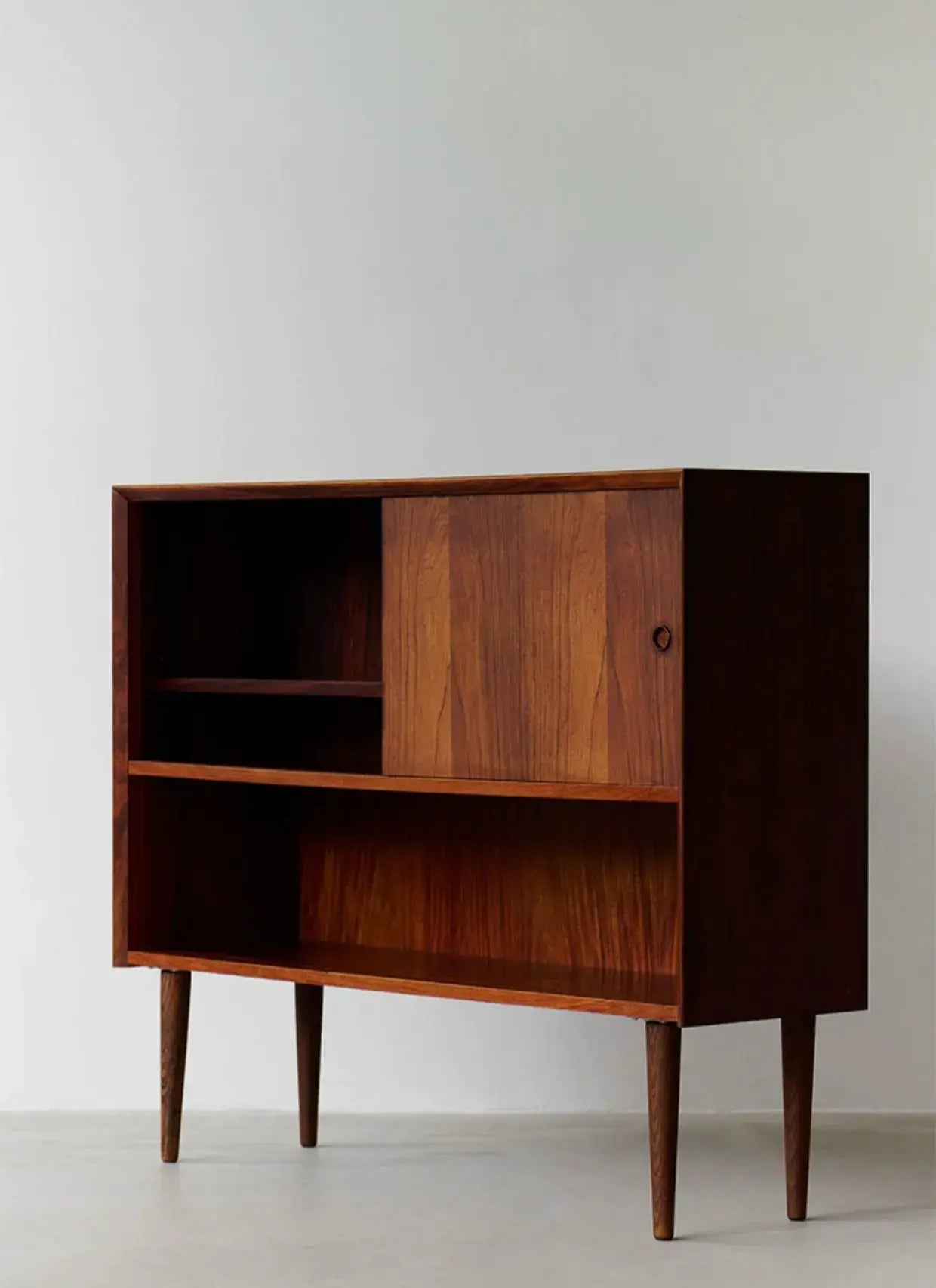 Igor Cherry Wood Multi-Function Study Cabinet
