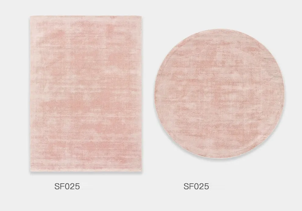Olivier Tencel Solid Color Pink Blanket – Handmade Luxury Design
