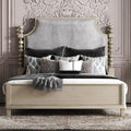 Arabelle Elegant Solid Wood Canopy Bed