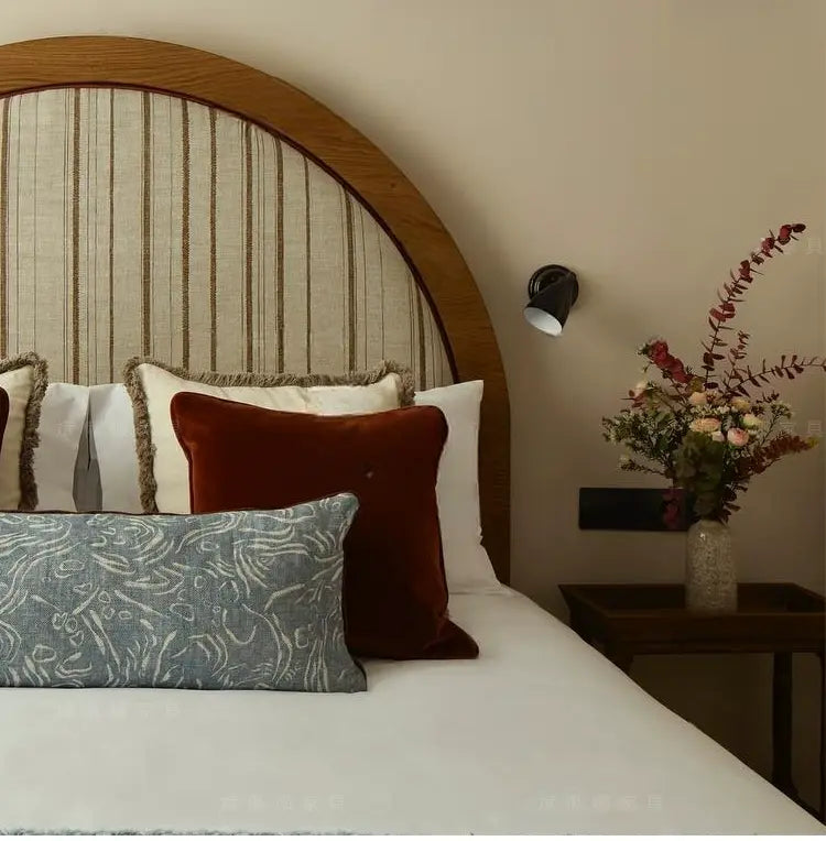 Margaux Retro Semi-Circular Style Bed