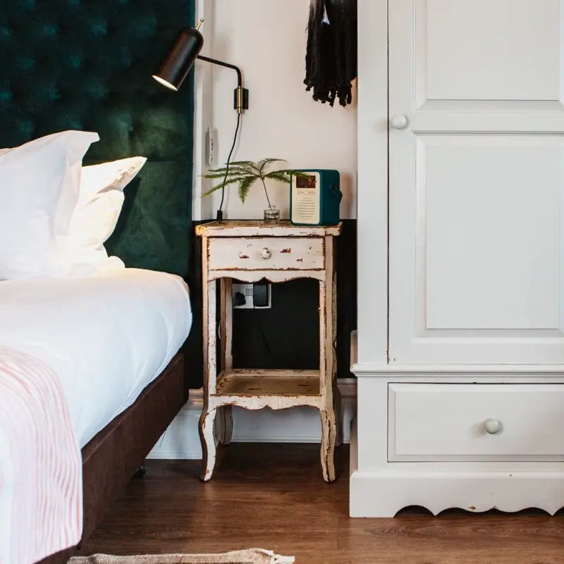 Francesca Elegant Buckle Double Bed Frame