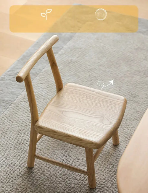 Aristide Cute Solid Wood Kids Low Stool