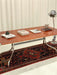 Vintage 1970s Italian Shine Rosewood Dining Table by Vico Magistretti De Padova