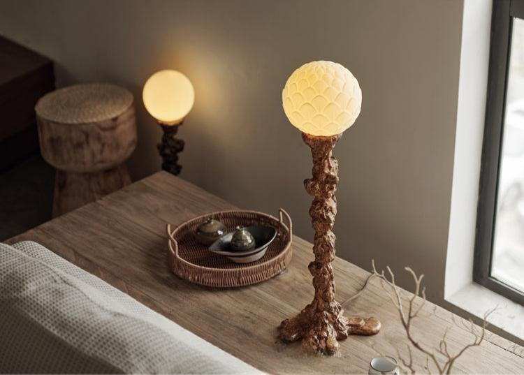 Artemis Wabi-Sabi Candlestick Zen Table Lamp