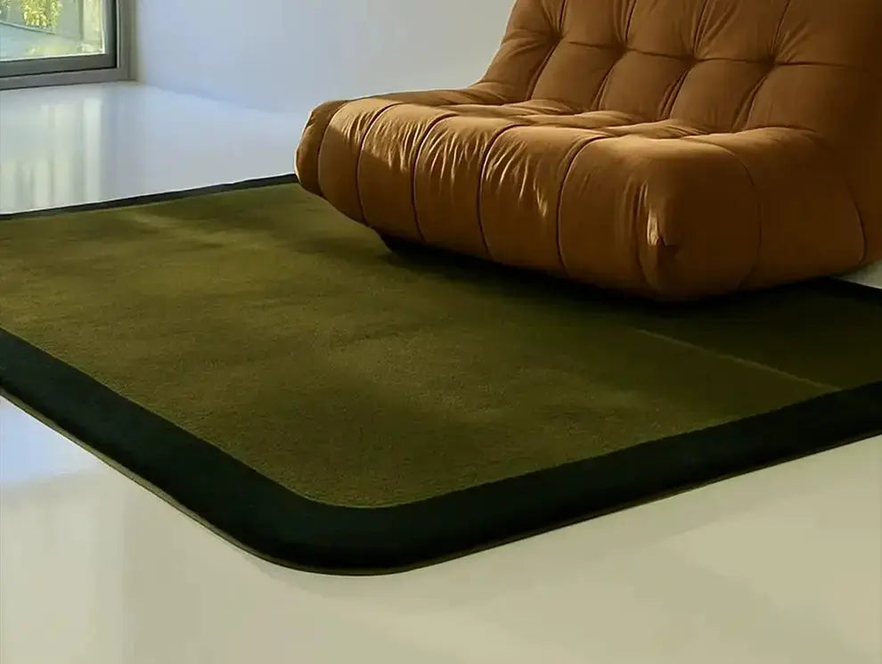 Isolde Retro Nordic Coffee Table – Stylish Rounded Rectangle Design