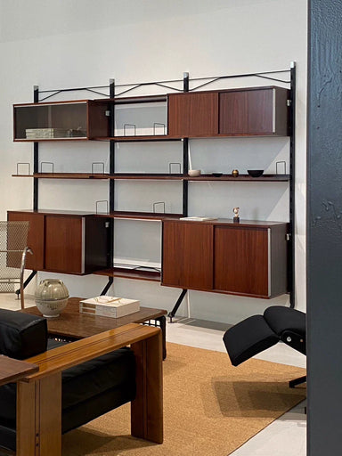 Iconic Ico Parisi 1957 Urio Modular Rosewood Wall System