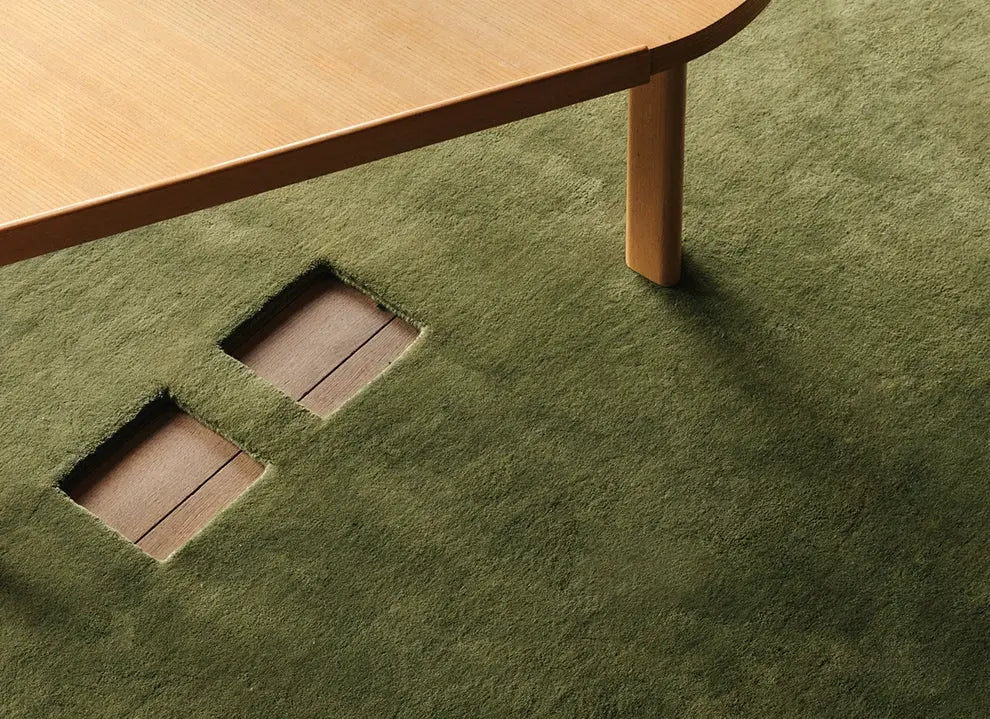 Aurelius Handmade Retro Style Carpet – Unique Nordic Design