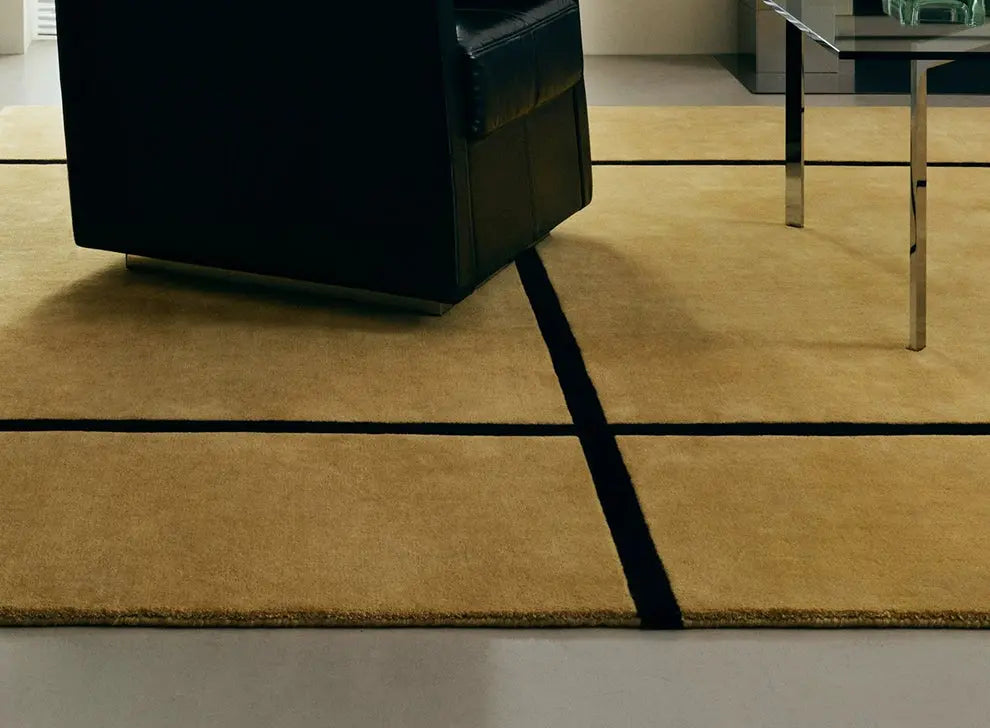 Théodore Handmade Lattice Carpet – Retro Nordic Design