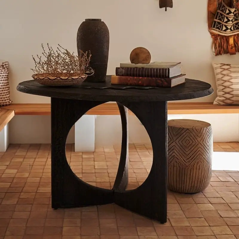 Maëlle Small Round Vintage Dining Table