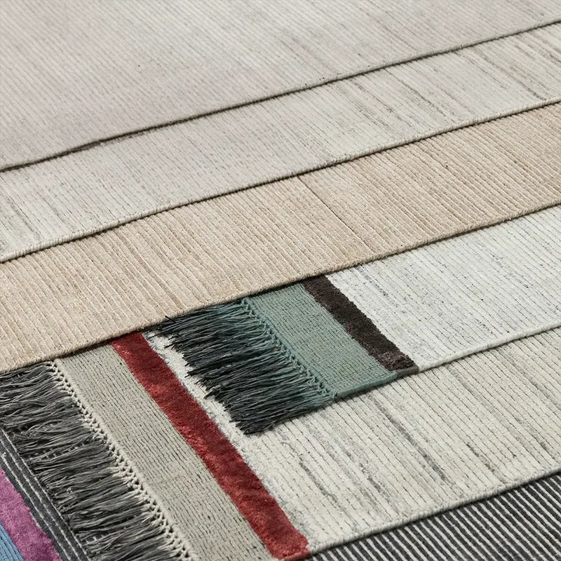 Arabelle Handmade Cotton Silk Carpet – High-End Modern Design