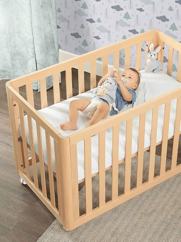 Amaury Imported Solid Wood Baby Crib