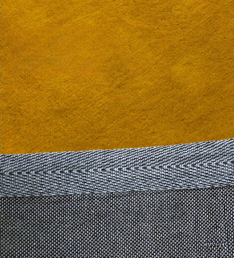 Bastien Handmade Yellow Tencel Bedside Blanket – Luxurious Softness