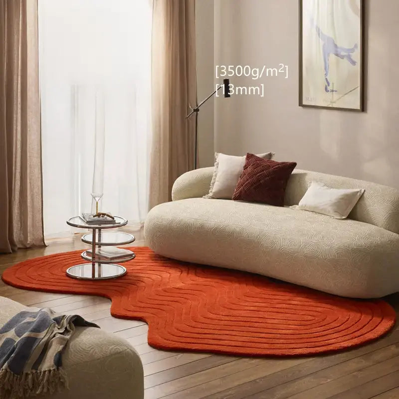Cosette Luxury Hand-Woven Red Carpet – Formaldehyde-Free Design