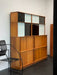 Mid-Century Modern Didier Rozaffy Multifunctional Wood Storage Cabinet Credenza