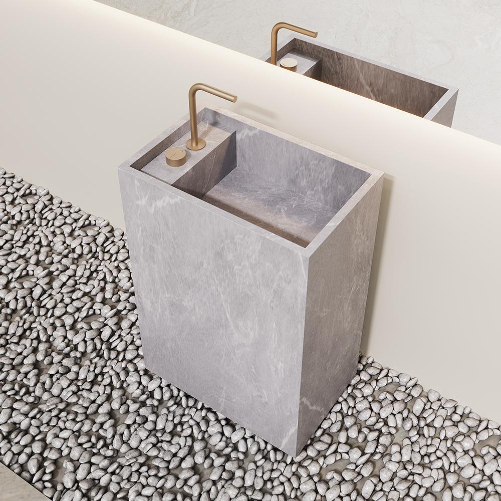 Declan Gray Luxury Floor-Standing Sink